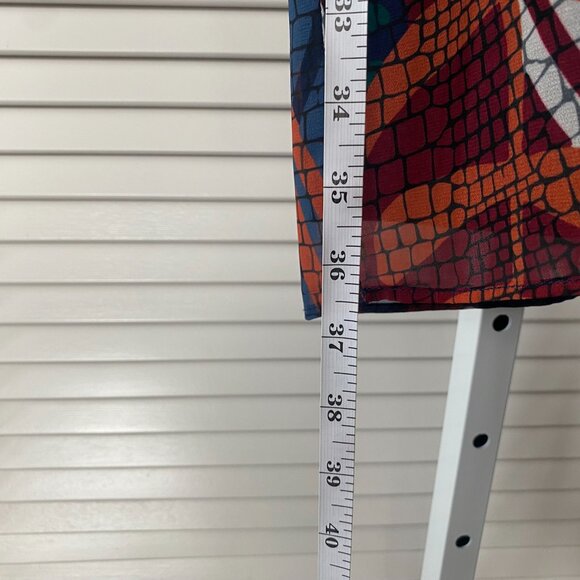 Hutch x Anthropologie Floral Long Sleeve Mini Dress, Warm Floral, Size S - Picture 4 of 9